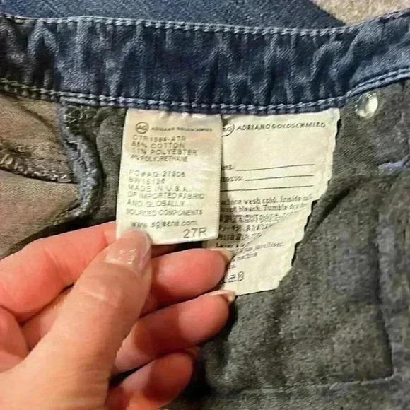 AG Jeans The Legging Ankle Super Skinny Ankle, Size 27R. Contour 360. - Picture 11 of 11